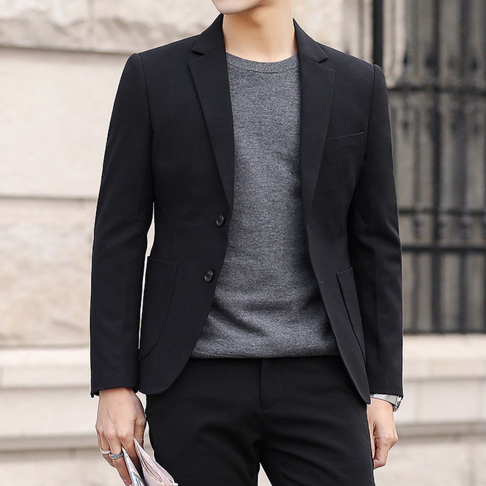 party wear for men black