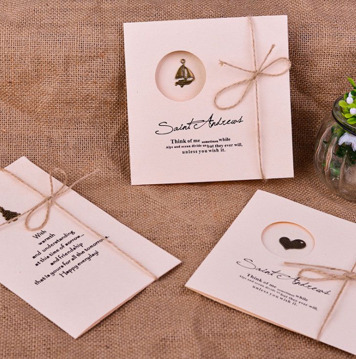 20pcs Lot Retro Mini Merci Cartes Avec Enveloppe Pour Fête D Anniversaire De Mariage Diy Cadeau Cartes De Voeux Invitation