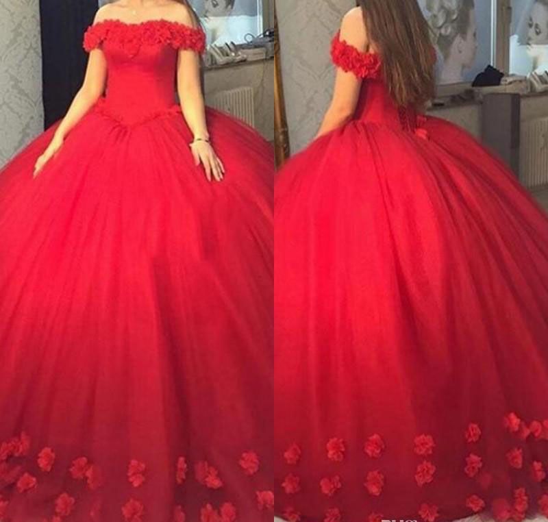 2018 New Quinceanera Dress Princess Arabic Dubai Off Shoulders Sweet 16