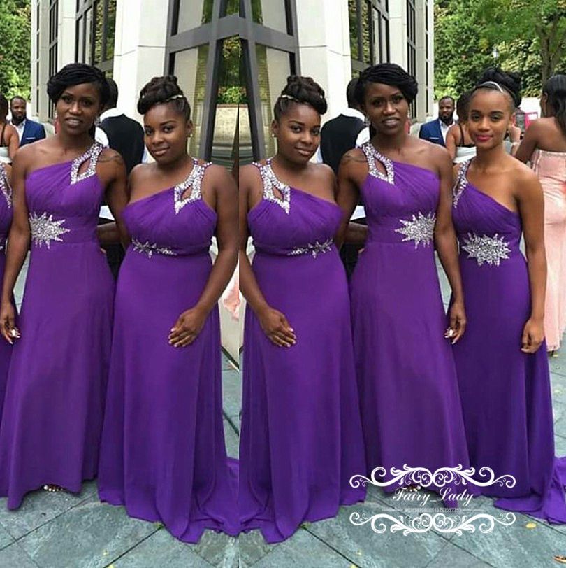 bridesmaid dresses purple and blue