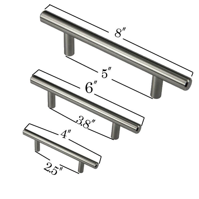 4 6 8 Stainless Steel T Bar Pull Hardware Drawer 4 6 8 Stainless Steel T Bar Pull Hardware Drawer Kitchen Cabinet Door Handles By Hobarte Dhgate Com