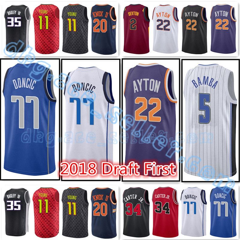 Großhandel 2018 Entwurf 77 Luka Doncic 22 DeAndre Ayton 11 ...