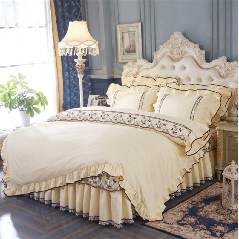 Großhandel Neue 2018 Hochwertige Und Schöne Einfarbige Bett Rock Set ... Großhandel Neue 2018 Hochwertige Und Schöne Einfarbige Bett Rock Set ...
