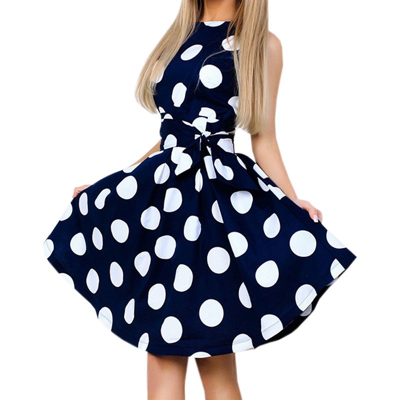 polka dot sundress