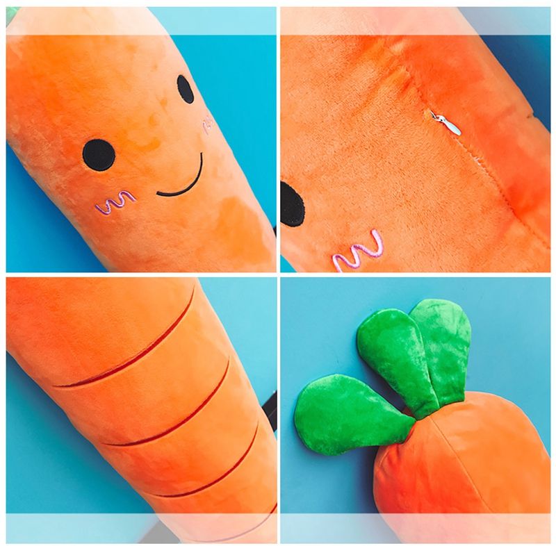 kawaii carrot plush