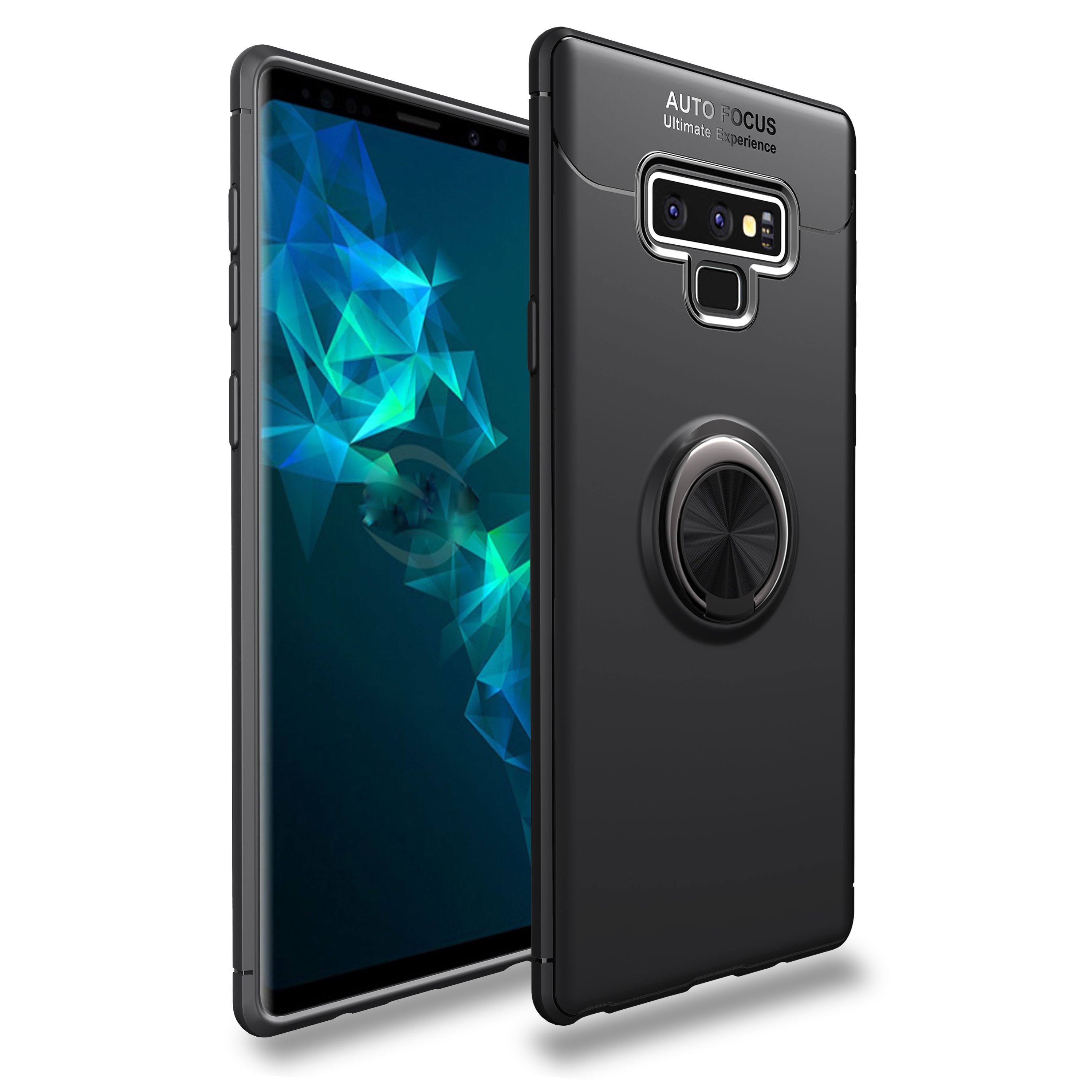 Huawei Handy Hüllen Ultra Dünner Dünner Finger Ring Ständer Weicher Huawei Handy Hüllen Ultra Dünner Dünner Finger Ring Ständer Weicher Kasten Für Samsung Galaxie Anmerkung 9 S9 S9 A6 A6 J8 J6 J4 S8 S8 Note8 Outdoor