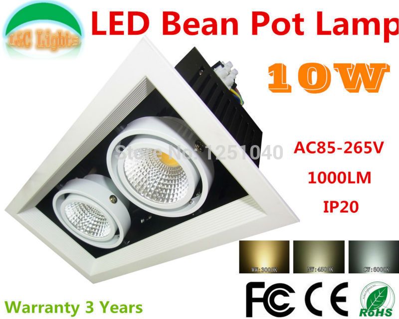 10w Led Bean Pot Light Cob Grille Lamp Highlighted 10w Led Bean Pot Light Cob Grille Lamp Highlighted Gallbladder Ce Rohs Fcc Approve Warranty 3 Years A Lights