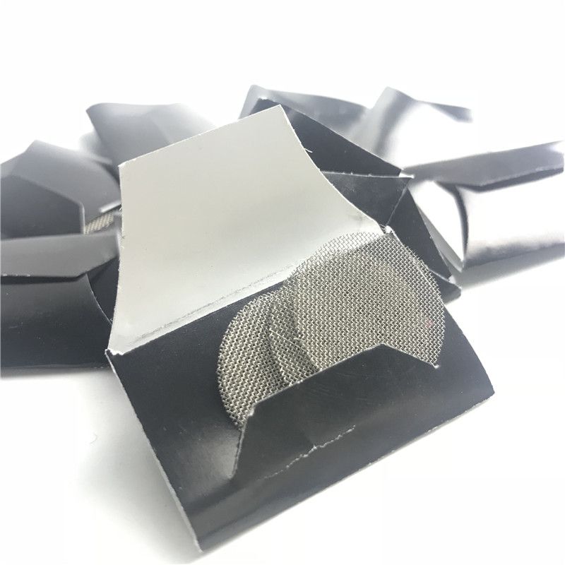 2021 Glass Smoking Pipe Screens With 20mm Sliver Steel Ccreen Filter