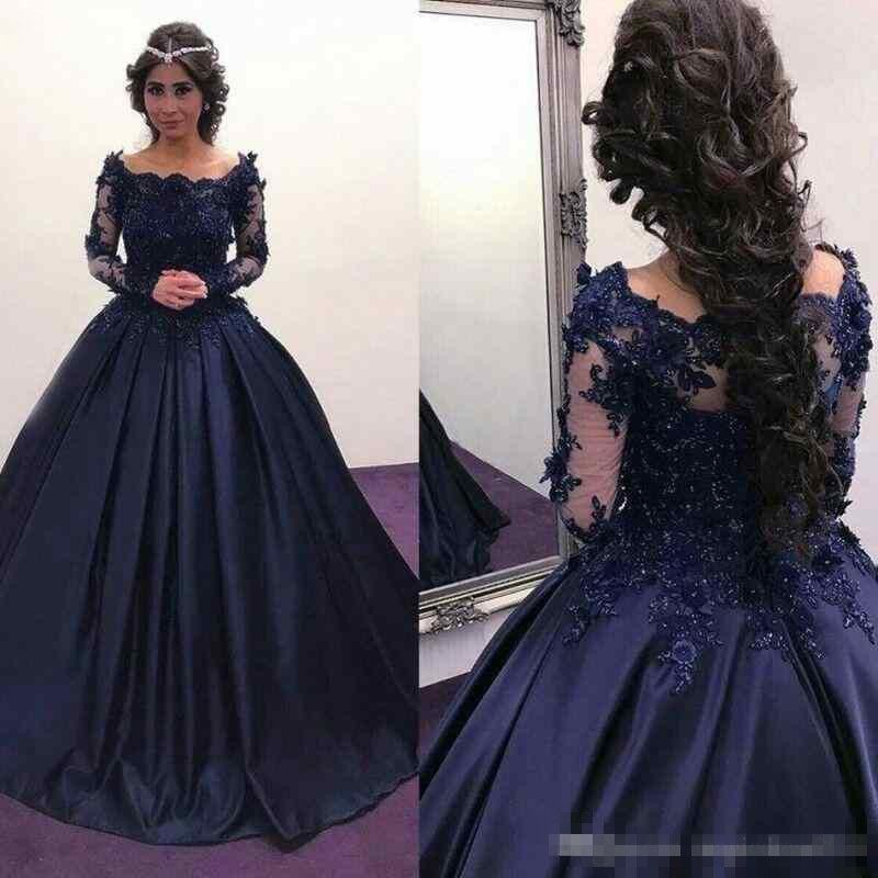 long sleeve masquerade dresses