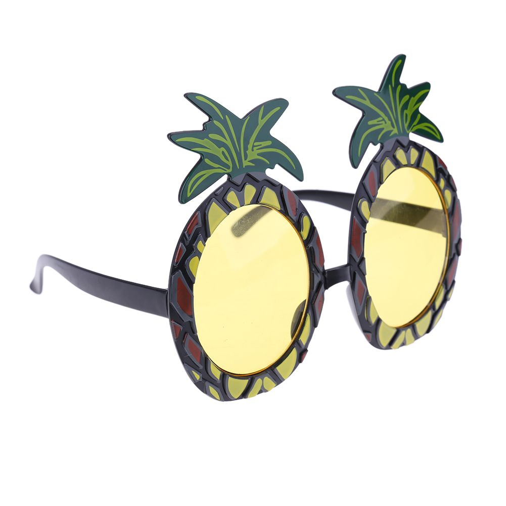 Novelty Sunglasses Christmas Tree Hawaiian Beach Pineapple Sunglasses Christmas Halloween Costume Party Glasses Decorations Sunglasses Christmas Halloween