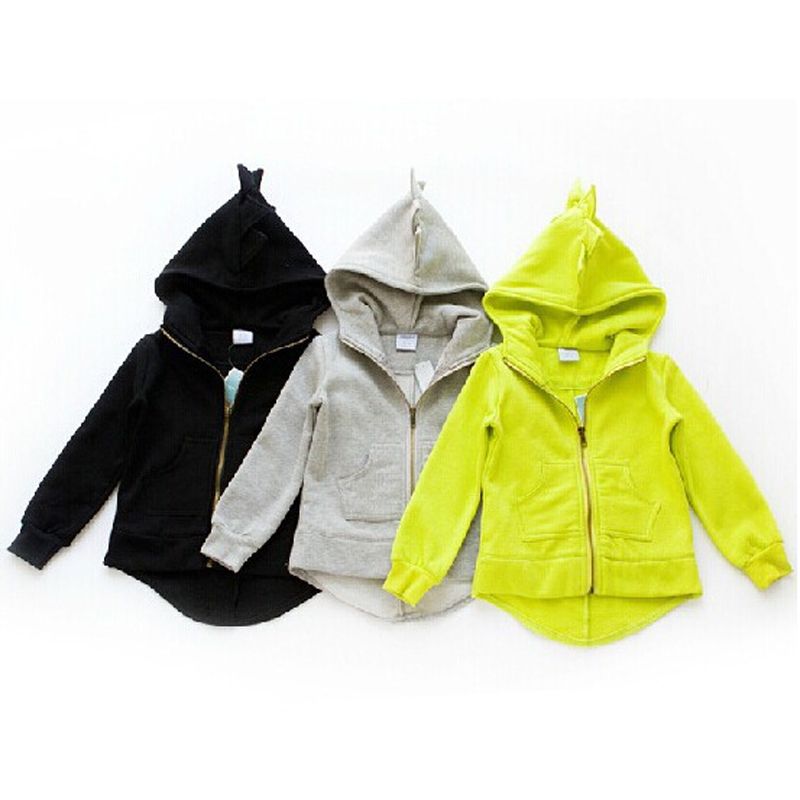 Kids Boys Girls Cartoon Hooded Sweatshirt Toddler Jumper Coat Jacket Tops Hoodie