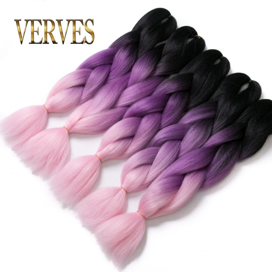 Grosshandel Schwarz Lila Rosa Raiding Haar Ombre Zwei Tone Hohe Temperatur Faser Ausdruck Flechten Haar 100g Pcs Synthetische Flechten Haarverlangerungen Von Fervency 3 56 Auf De Dhgate Com Dhgate