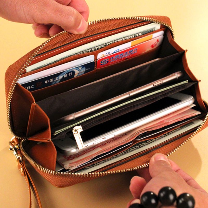 Genuine Leather Wallet For Women Zip Around Female Wallets Fashion Phone Holder S Las Clutch Cowhide Coin Purse - Best Women S Leather Wallets Genuine Leather Wallet For Women Zip Around Female Wallets Fashion Phone Holder S Las Clutch Cowhide Coin Purse - Best Women S Leather Wallets