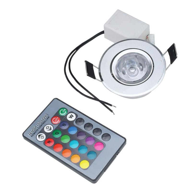 Ac 85 265v Changing 3w Rgb Led Spot Light Spotlight Ceiling Ac 85 265v Changing 3w Rgb Led Spot Light Spotlight Ceiling Bulb With Remote Control Kitchen Downlights Down Lighting From Callaway