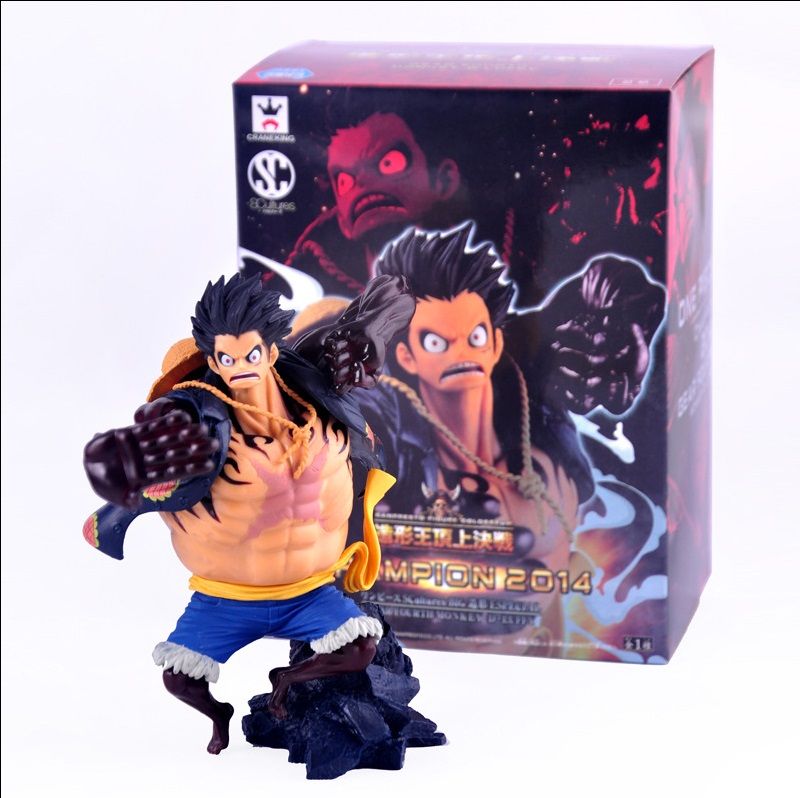 17cm Anime One Piece Monkey D Luffy Action Figure Collection Toys New In Box