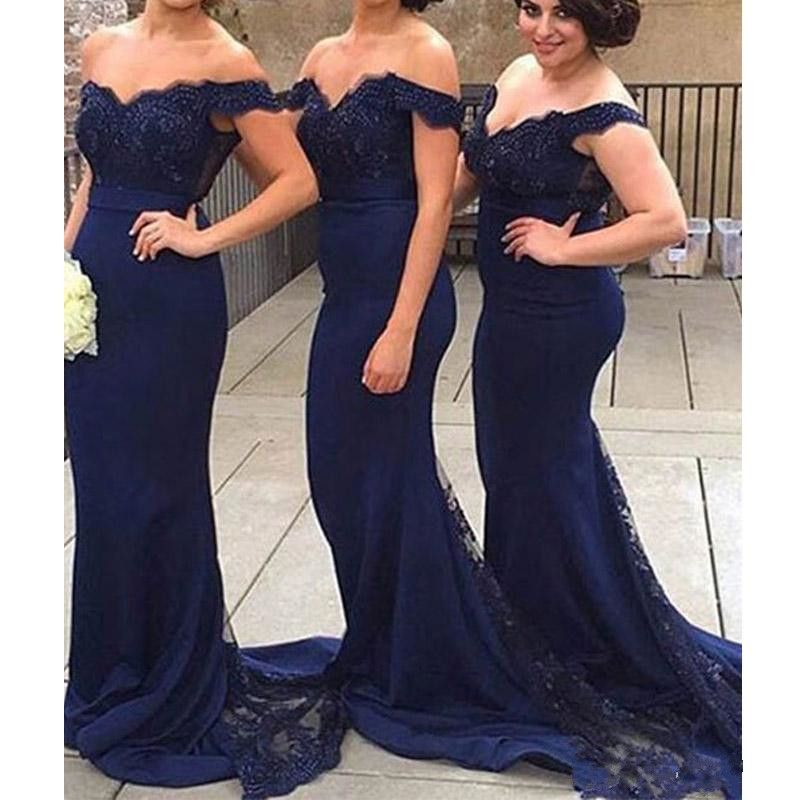navy blue and blush dress
