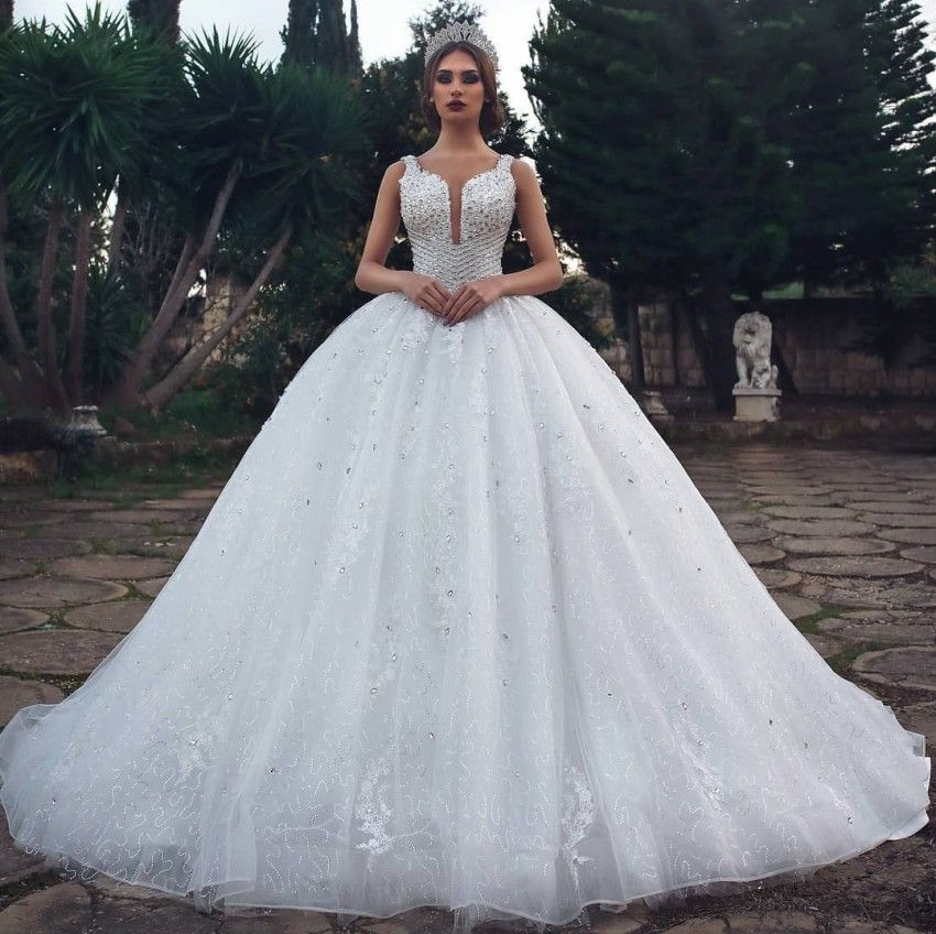 White Ball Gowns