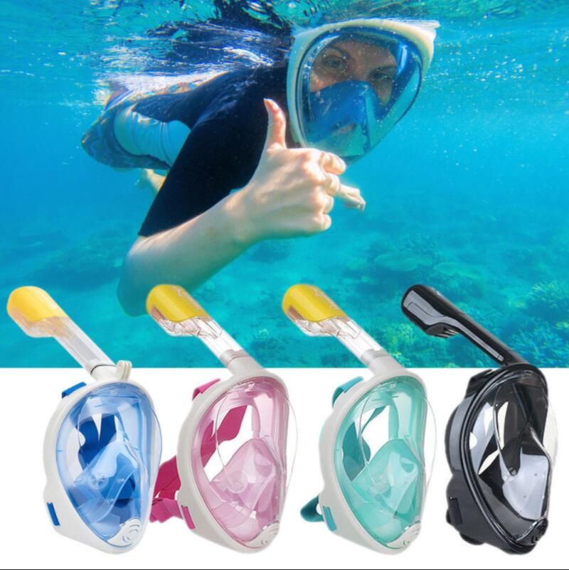 swimming full face snorkel