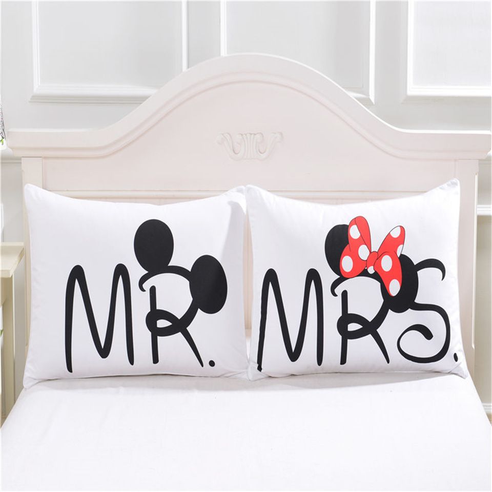 mr mrs pillowcase lovely