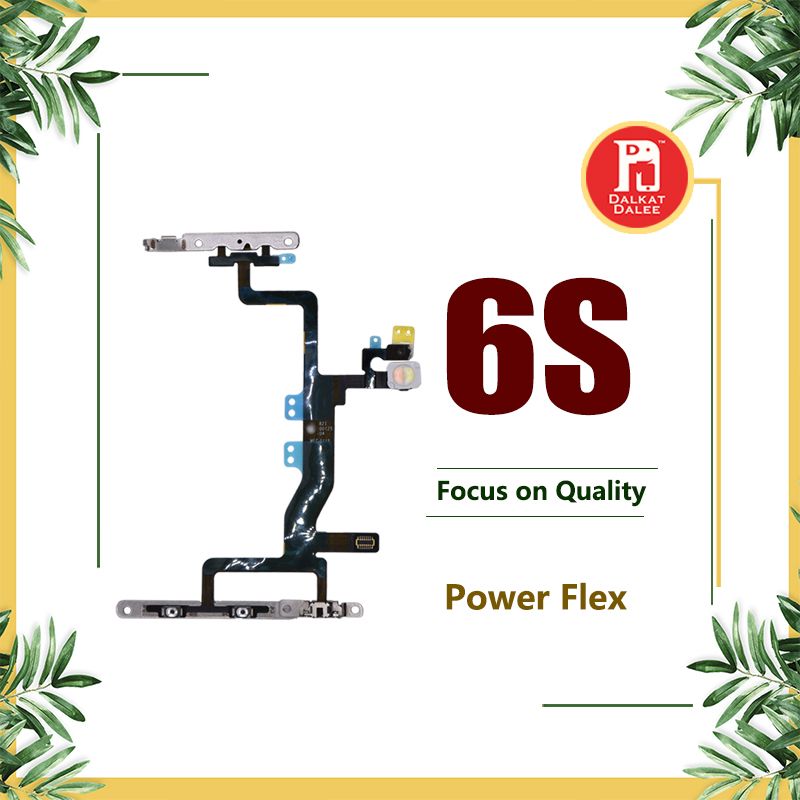Power Button Volume Control Mute Buttons Connector Flex