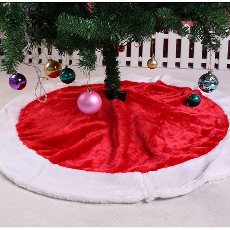 120cm red christmas tree skirt red white xmas floor decor cloth dress carpet extra large christmas tree skirt natal christmas decorations catalogs - Extra Large Christmas Tree Skirt 120cm red christmas tree skirt red white xmas floor decor cloth dress carpet extra large christmas tree skirt natal christmas decorations catalogs - Extra Large Christmas Tree Skirt