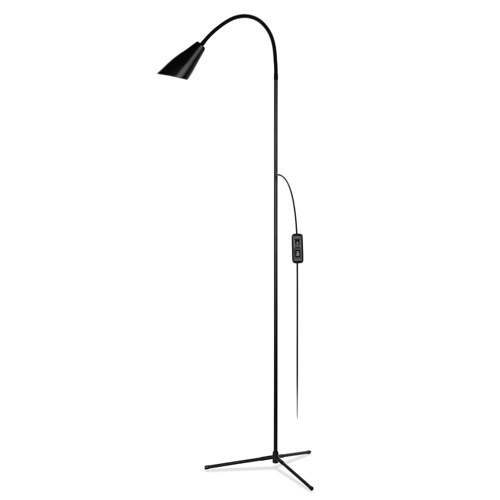 Modern Freely Bent Indoor Adjustable Height Floor Lamps For Led Light Clamp Dimmable Reading Desktop Lamp Tripod Study Room