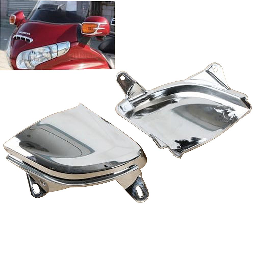 2019 Chrome Motorcycle Front Headlight Cover Decoration Trims Case For