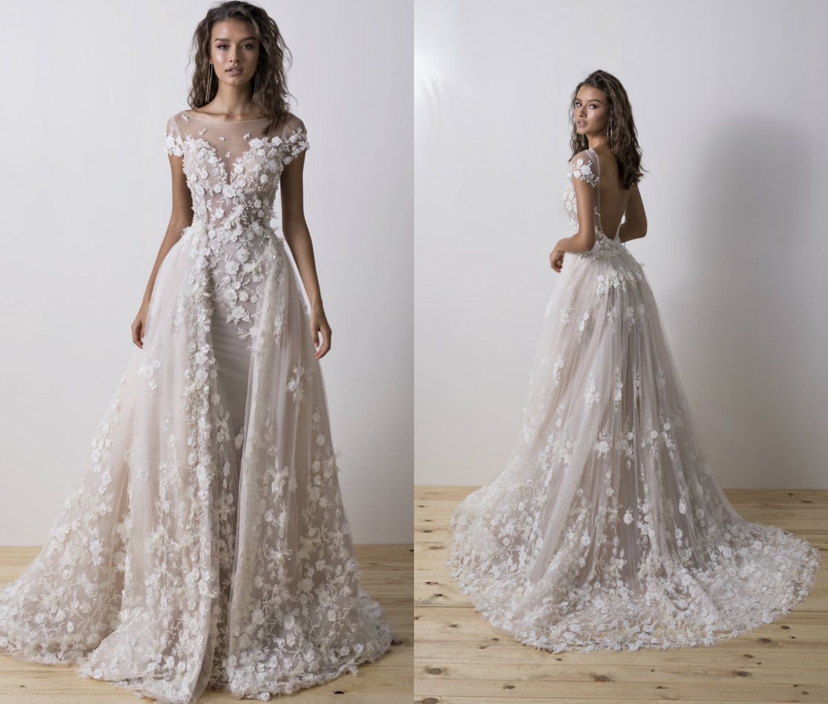 Wedding Dresses With Floral Applique