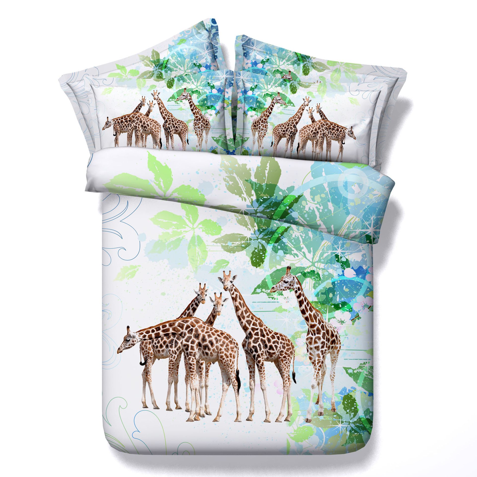 3d Giraffe Cartoon Starry Sky Bedding Sets Full Duvet Cover 3d Giraffe Cartoon Starry Sky Bedding Sets Full Duvet Cover Bedspreads Bed Linen Kids Twin For Girls Without Comforter Bedroom Quilt