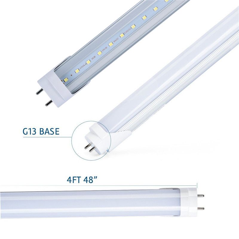 Compre Tubo De Luz LED T8 De 4 Pies 22W 50W Equiv Alimentaci n De compre-tubo-de-luz-led-t8-de-4-pies-22w-50w-equiv-alimentaci-n-de