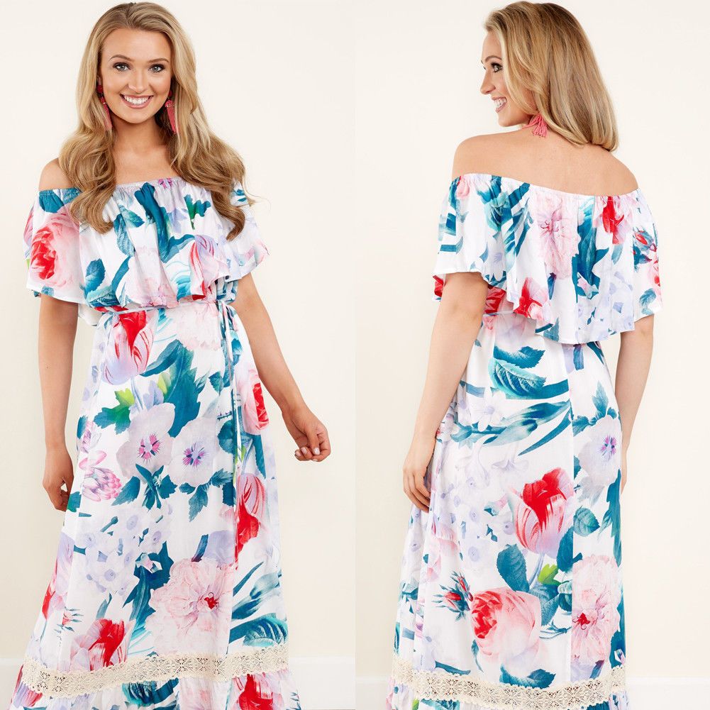 davida boho floral dress