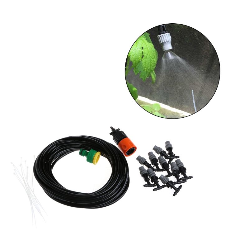 2019 10m Garden Plants Irrigation Patio Misting Hose Mister Nozzles 2019 10m Garden Plants Irrigation Patio Misting Hose Mister Nozzles Cooling System P101 From Sophine11 27 92 Dhgate Com