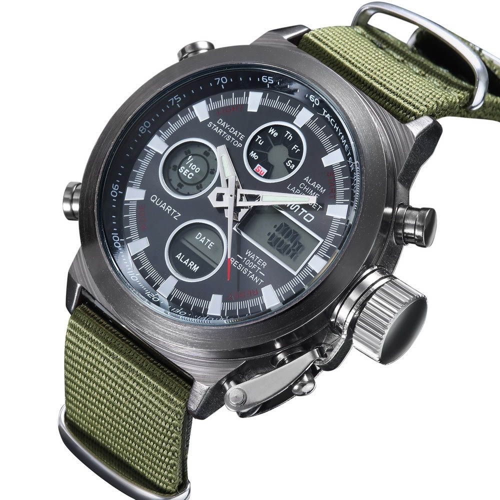 Multi Functional Mountaineering Sports Watches Domineering Waterproof
