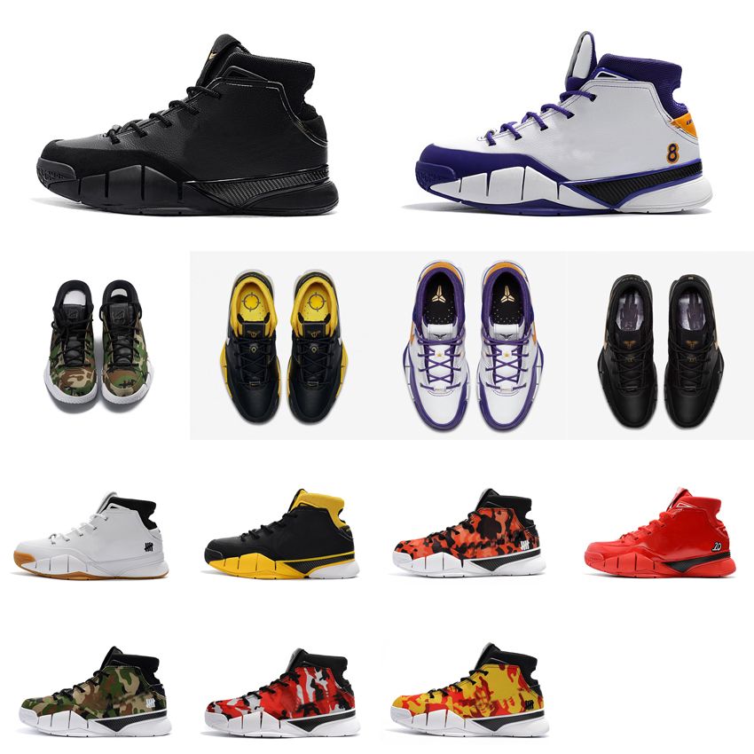 Acquista Scarpe Da Basket Economici Uomo Nuovo Kobe 1 Protro High