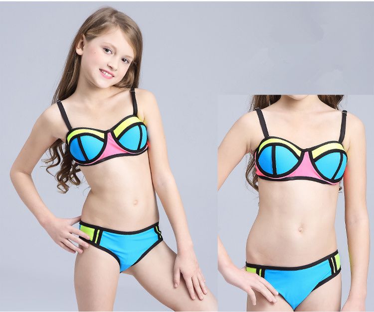 girls in two piece bikini