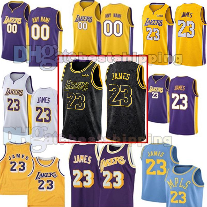 lebron lakers jersey black and gold