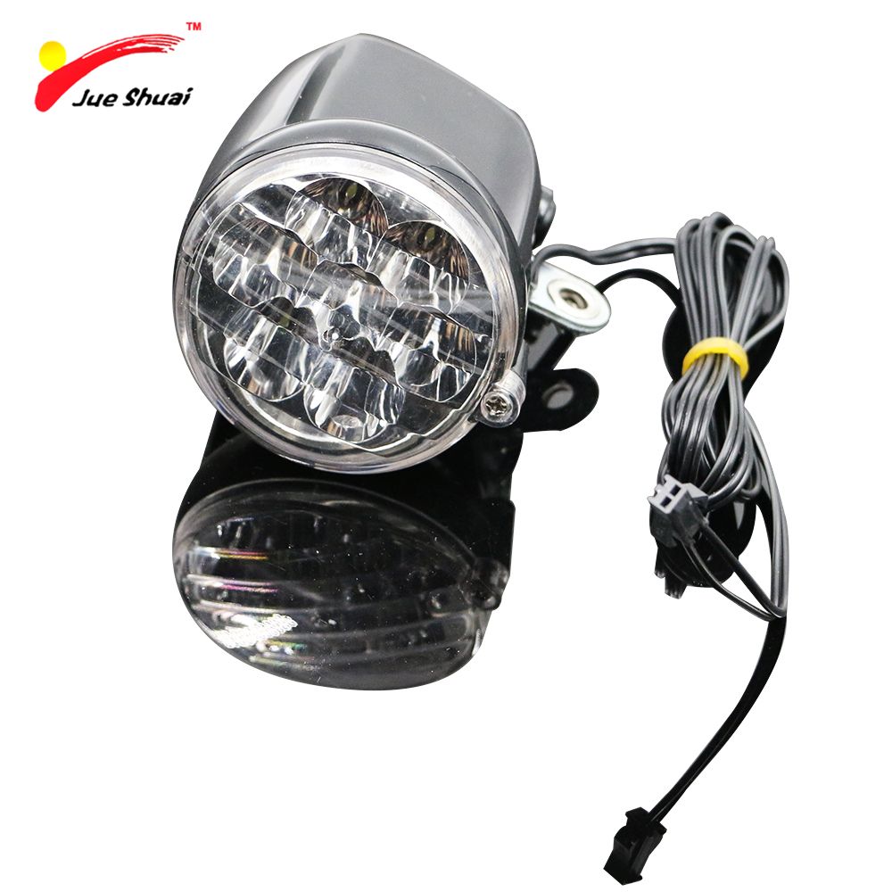 2018 js 7 led electric bike bicycle front light head lamp front fork