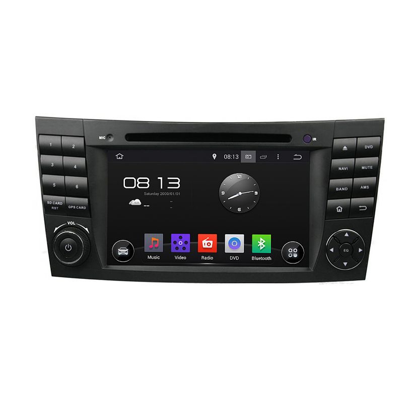 Car DVD Player For Benz E Class W211 7inch Andriod 6.0 With GPS