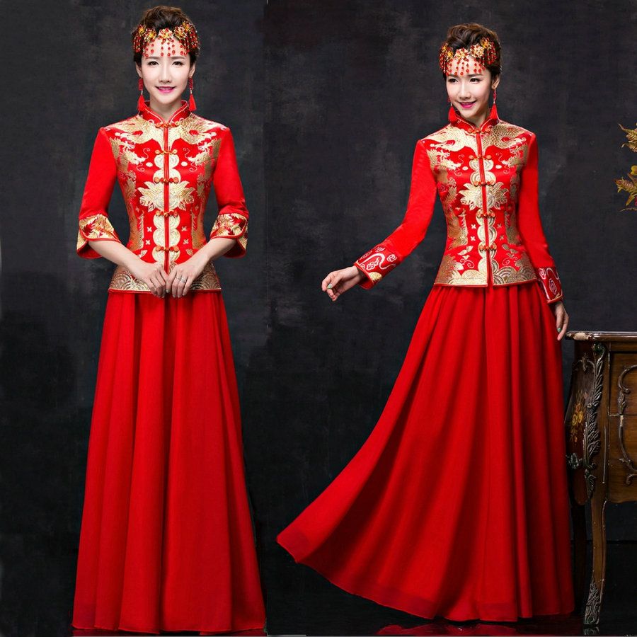 Dragon Style Wedding Dress