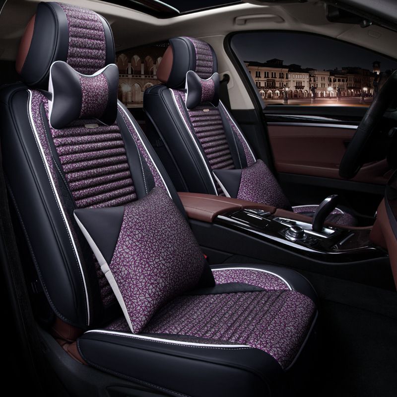 To Your Taste Auto Accessories Universal Luxury Leather Car Seat Cushion Set For Lova Rv Trax Cavalier Equinox Spark