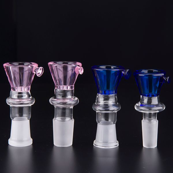 2021 10mm&14mm&19mm Glass Bowl With Male Female Joint Glass Herb Holder