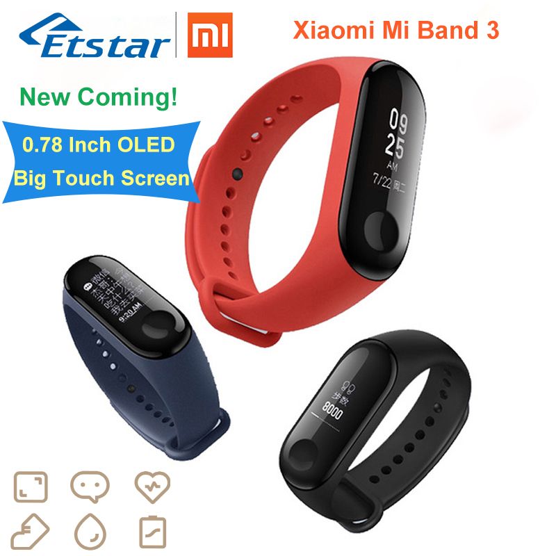 Original Xiaomi Mi Band 3 Smart Band Wristband Bracelet Mi