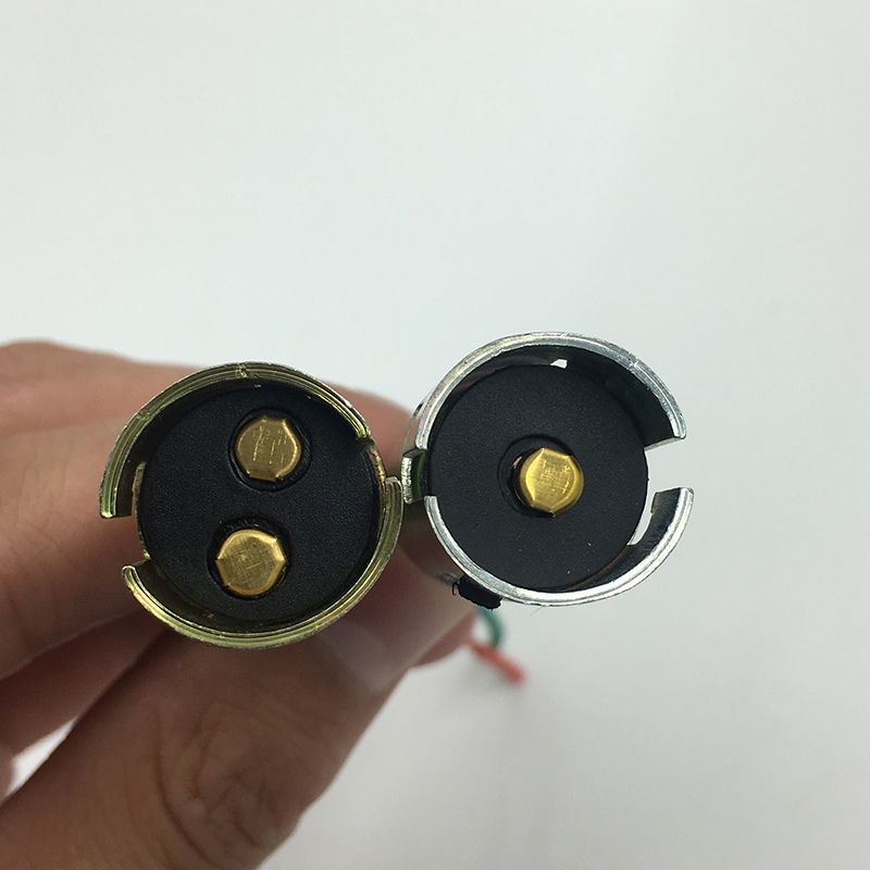 4 Douilles Supports Avec Fil Pour Ampoules LED 1157 BAY15D - Connecteurs Universels Voiture, Finition Nickel