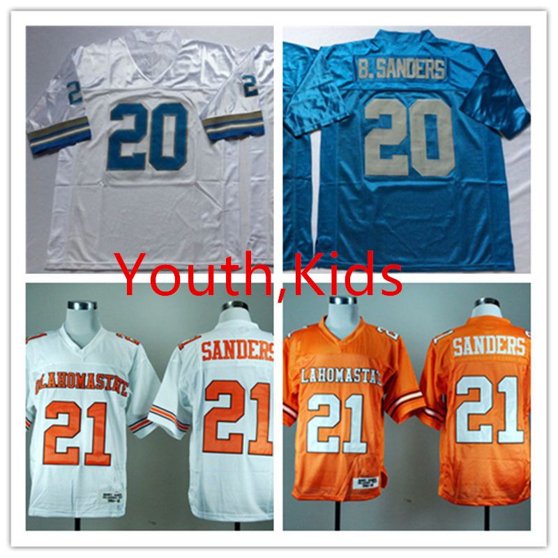 2019 Youth NCAA College 21 Barry Sanders Oklahoma State Cowboys
