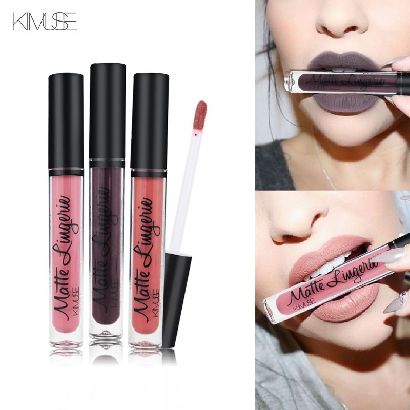 Brand Makeup Matte Waterproof Lips Lipstick Rouge A Levre Lipstick Lips Matte Lip