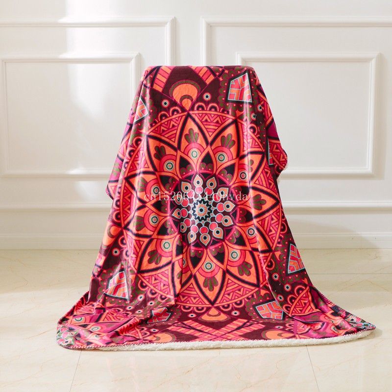 Boho Throw Blankets Inspiration Boho Sherpa Reversible Throw Blanket Mandala Hippie Soft Plush Boho Throw Blankets Inspiration Boho Sherpa Reversible Throw Blanket Mandala Hippie Soft Plush