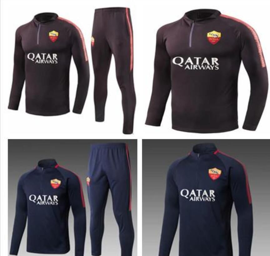 traje de futbol ROMA manga larga traje de futbol ROMA manga larga