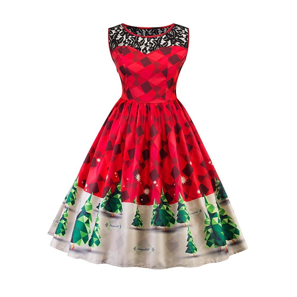 Cute Vintage Christmas Dress