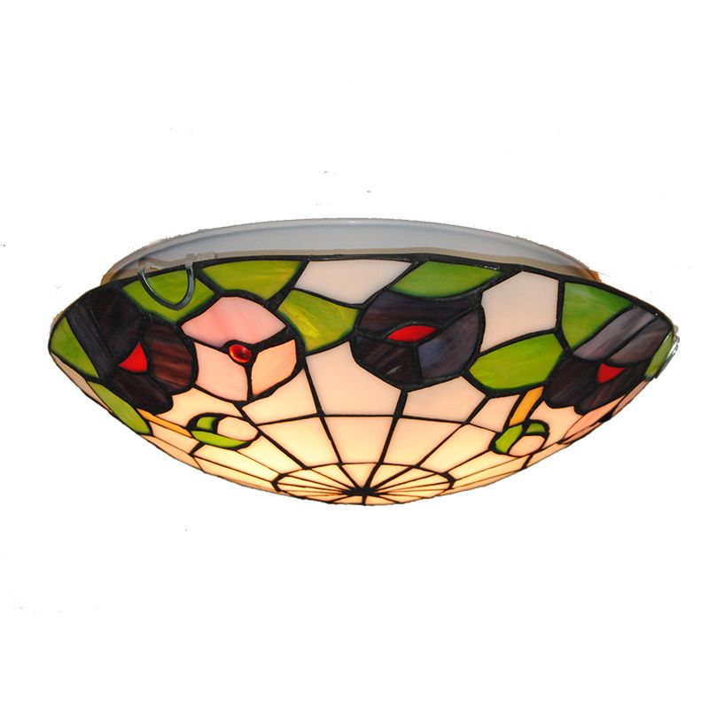 2019 American Tiffany Style Stained Glass 12 16 Inch Ceiling 2019 American Tiffany Style Stained Glass 12 16 Inch Ceiling Lighting Fixture Bedroom Balcony Porch Aisle Lamp Flush Mount Light C289 From Cornelius