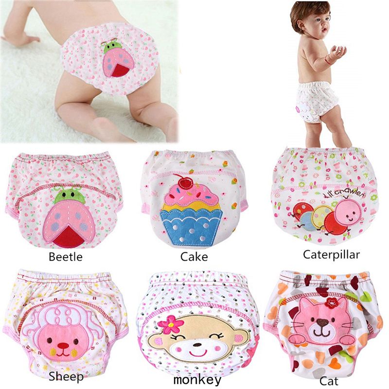 2019 Cute Baby Diapers Baby Cotton Training Pants Panties Nappy 2019 Cute Baby Diapers Baby Cotton Training Pants Panties Nappy